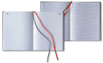 6 1/2" x 8 1/2" Numbered Blank Notebook